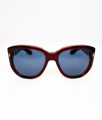 Jacques Marie Mage | ROXY – BURGUNDY/MARINE CR39/18K DARK GOLD