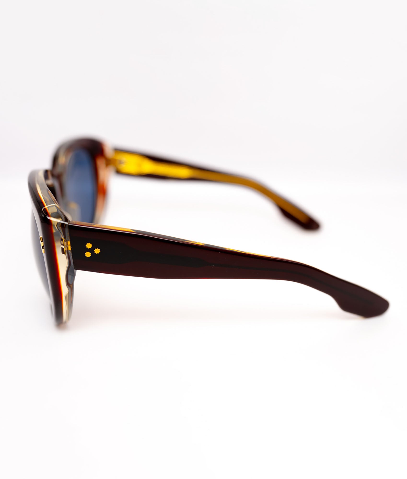 Jacques Marie Mage | ROXY – BURGUNDY/MARINE CR39/18K DARK GOLD