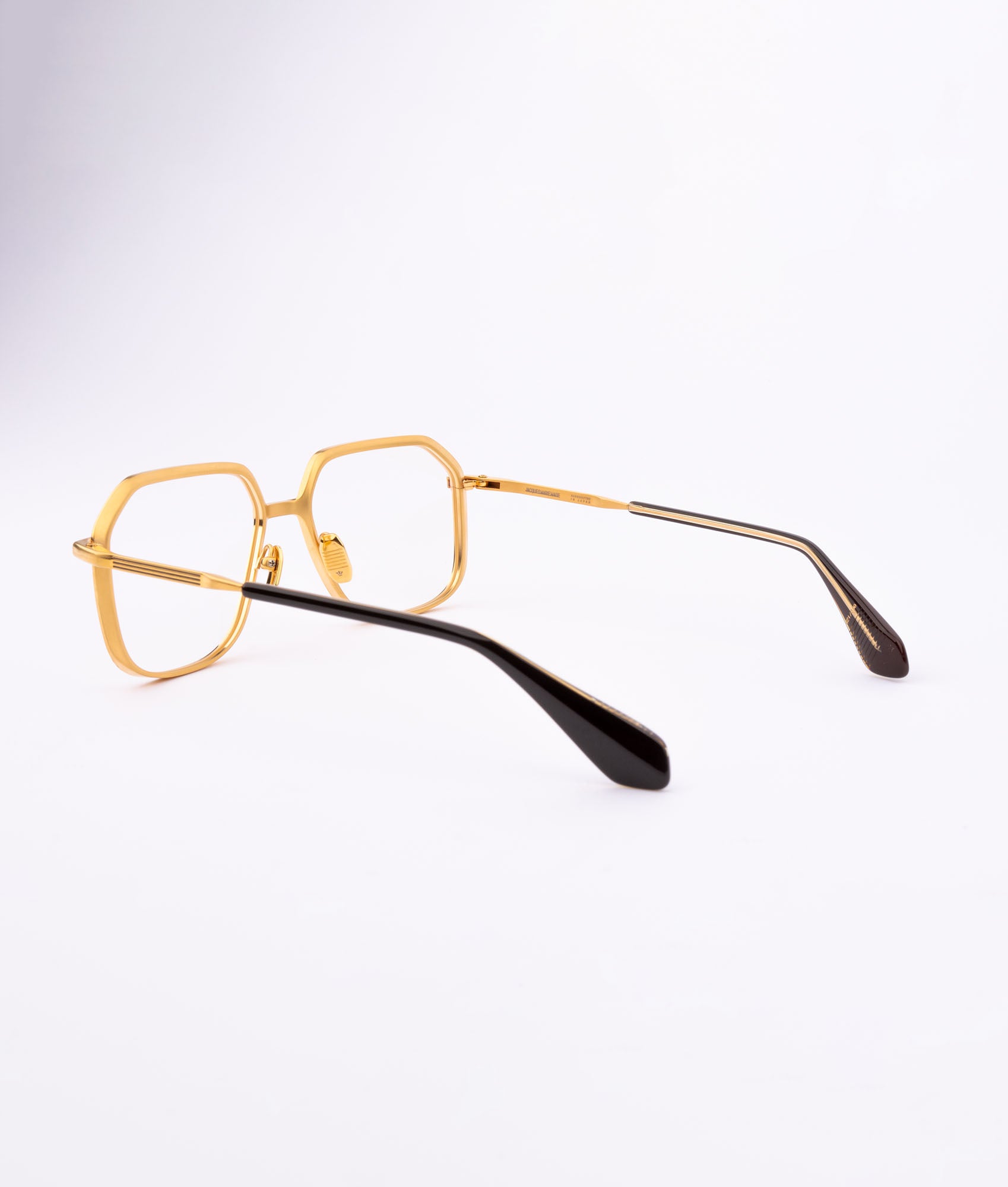 Jacques Marie Mage | AIDA – GOLD/DARK BRONZE/CLEAR LENS / 56/17/145