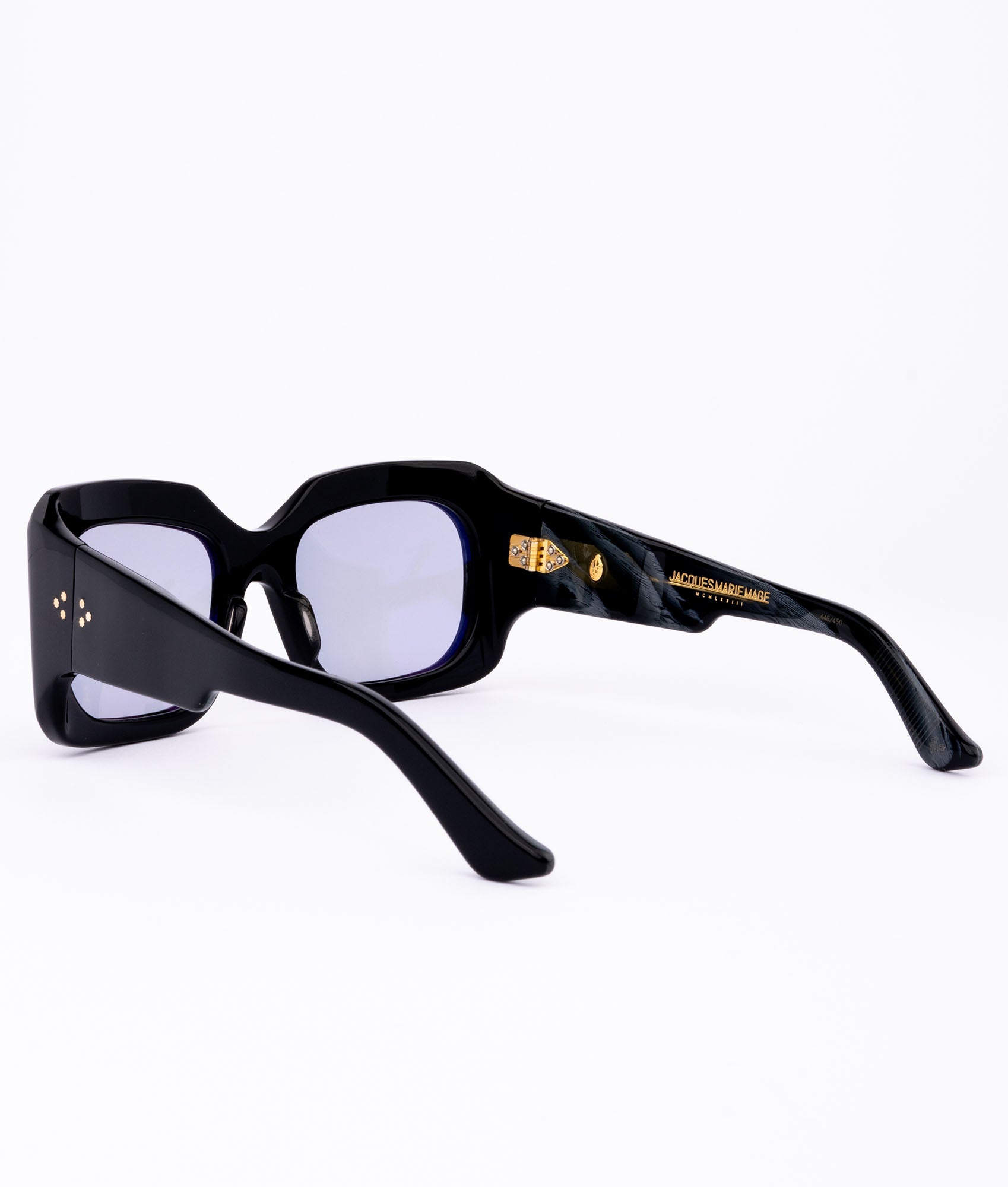 Jacques Marie Mage | BIANCA / BLACK-JASPER/CR39 LIGHT GREY/ 54/22/120