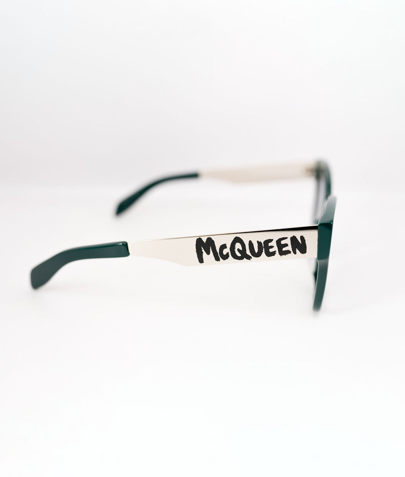 Alexander McQueen | AM0353S – GREEN-SILVER-GREY 56/18/145