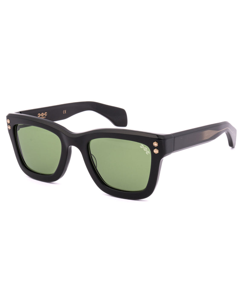 Hoorsenbuhs | BUHS BK I/ BLACK/GREEN TINT/ 50/22/143