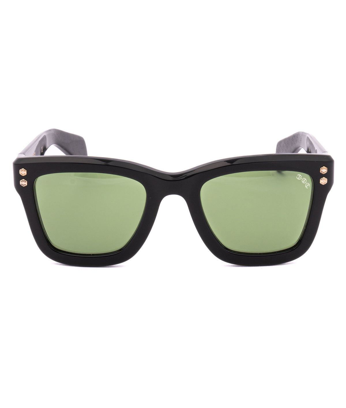 Hoorsenbuhs | BUHS BK I/ BLACK/GREEN TINT/ 50/22/143 – Zuniga Optical
