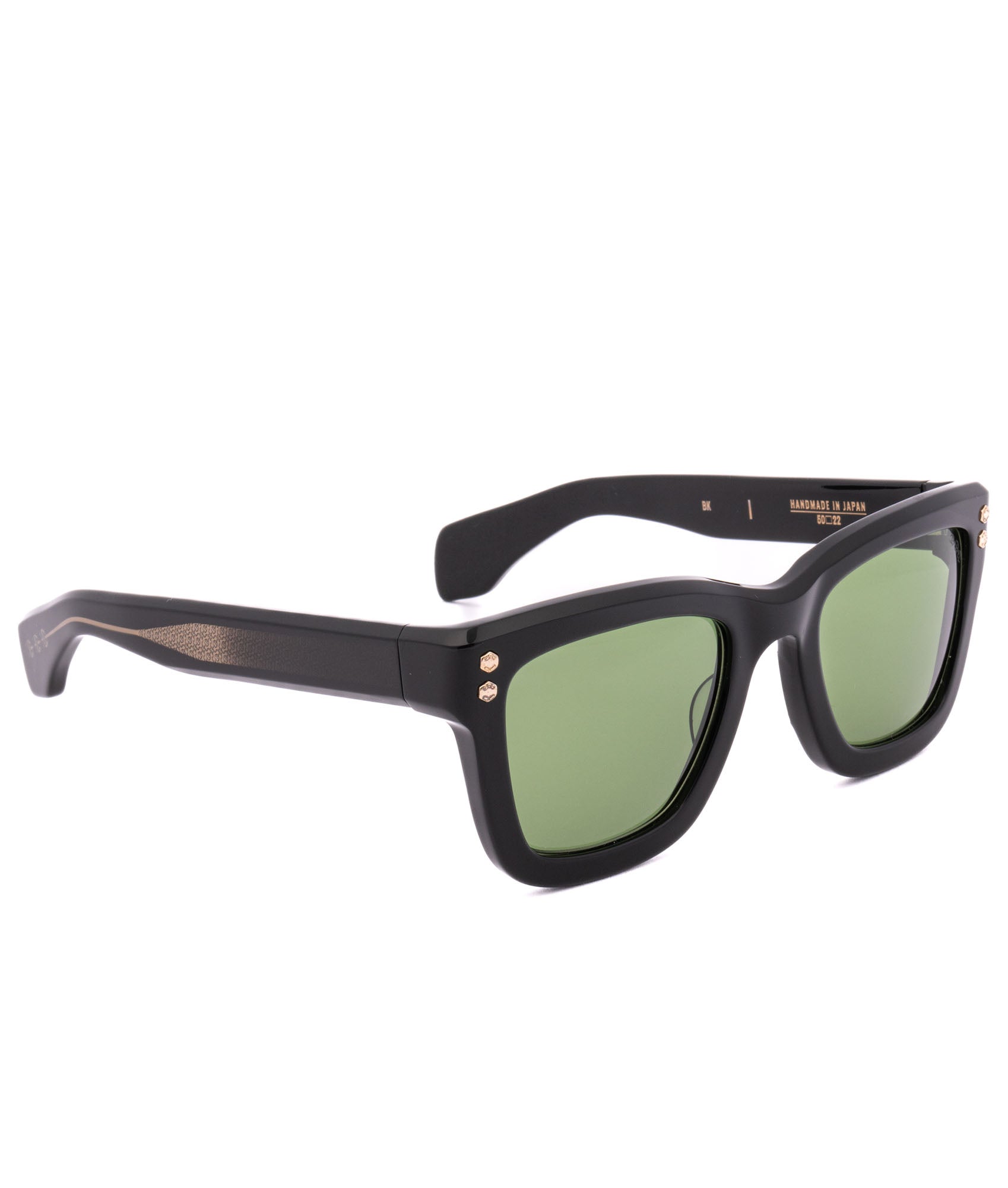 Hoorsenbuhs | BUHS BK I/ BLACK/GREEN TINT/ 50/22/143 – Zuniga Optical