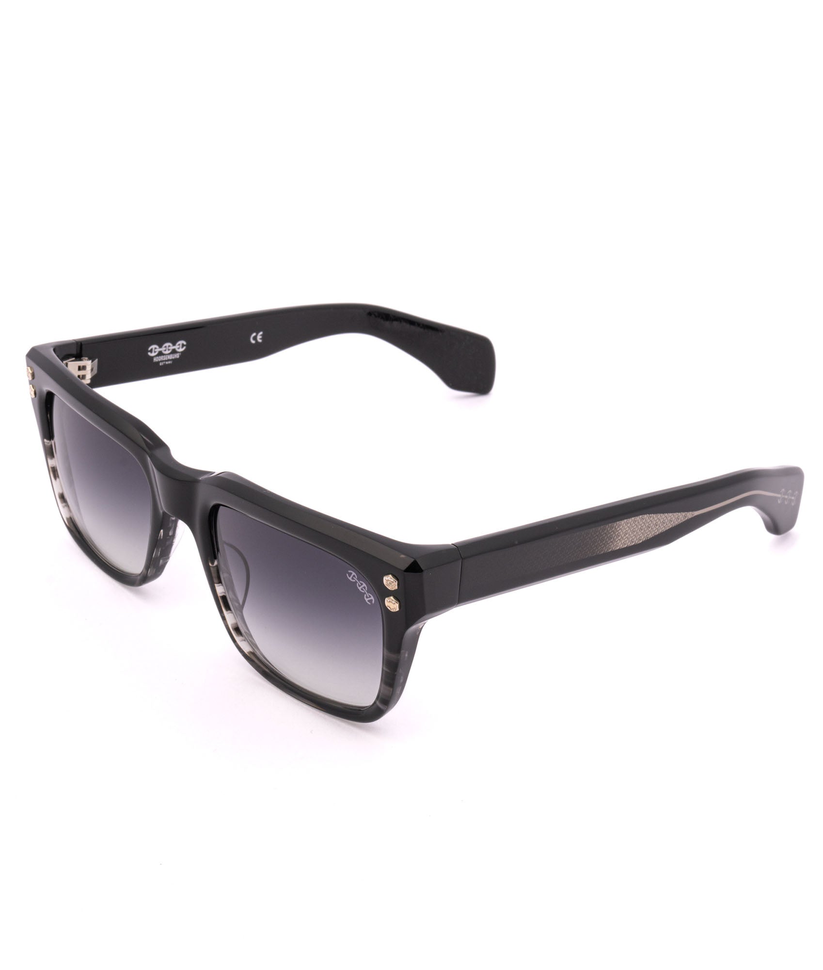 Hoorsenbuhs | BUHS BK/GRTORT V/ BLACK GREY TORTOISE FADE / 53/21